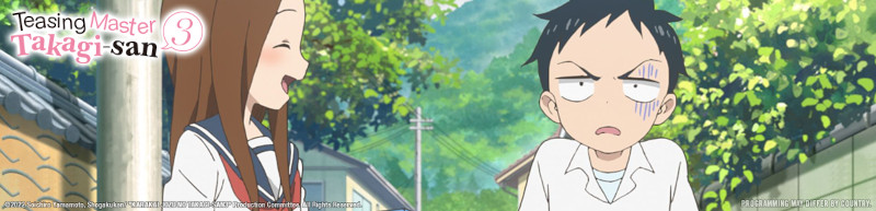 Teasing Master Takagi-san 3 HiDive Teasing Master Takagi-san 3 HiDive